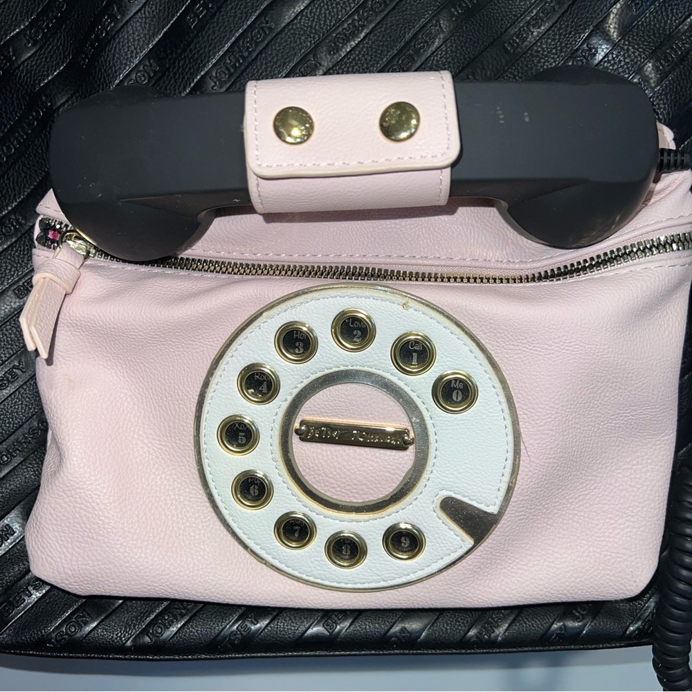 Betsey Johnson Telephone Tote Bag - Picture 9 of 16